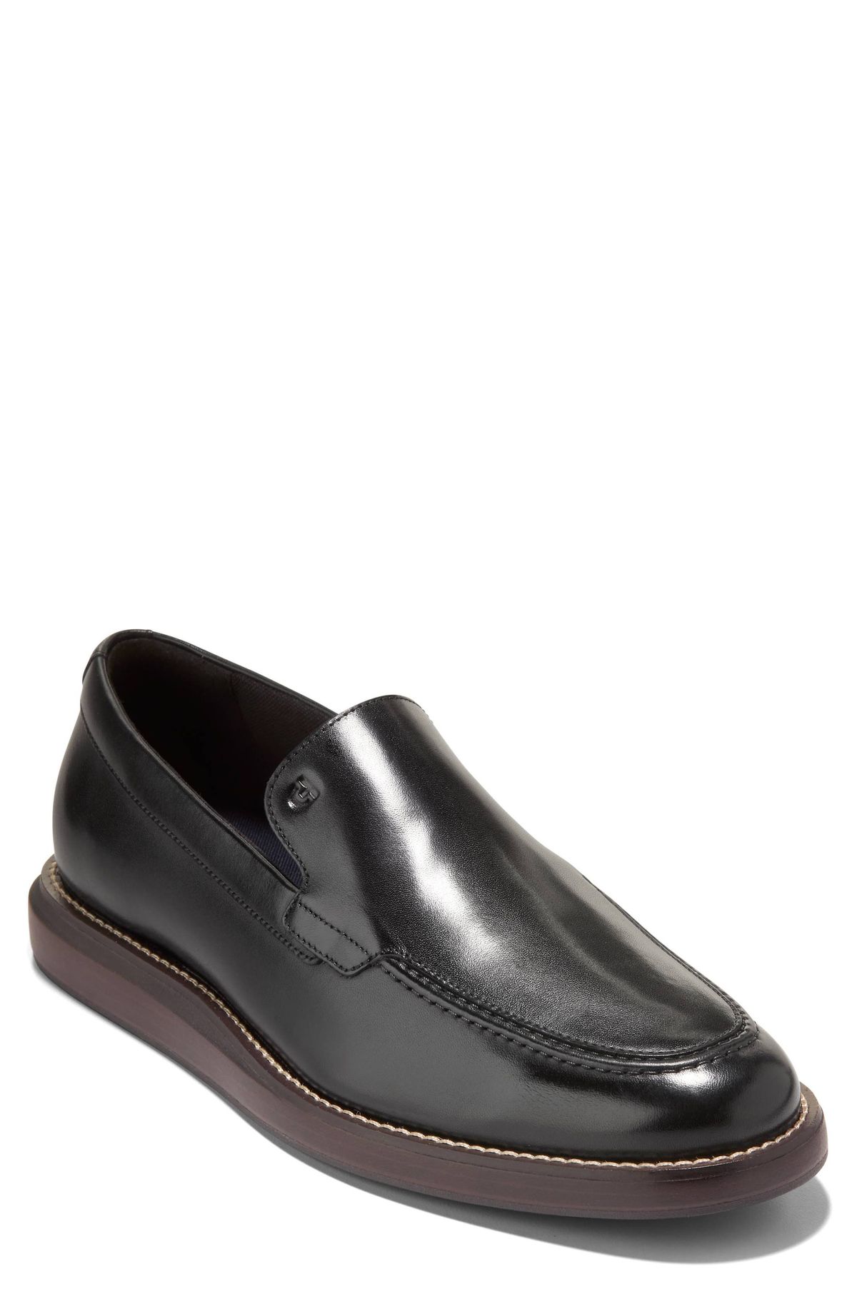 Cole Haan Grand Neoclassic Venetian Loafer in premium leather with hand-stitched vamp detail