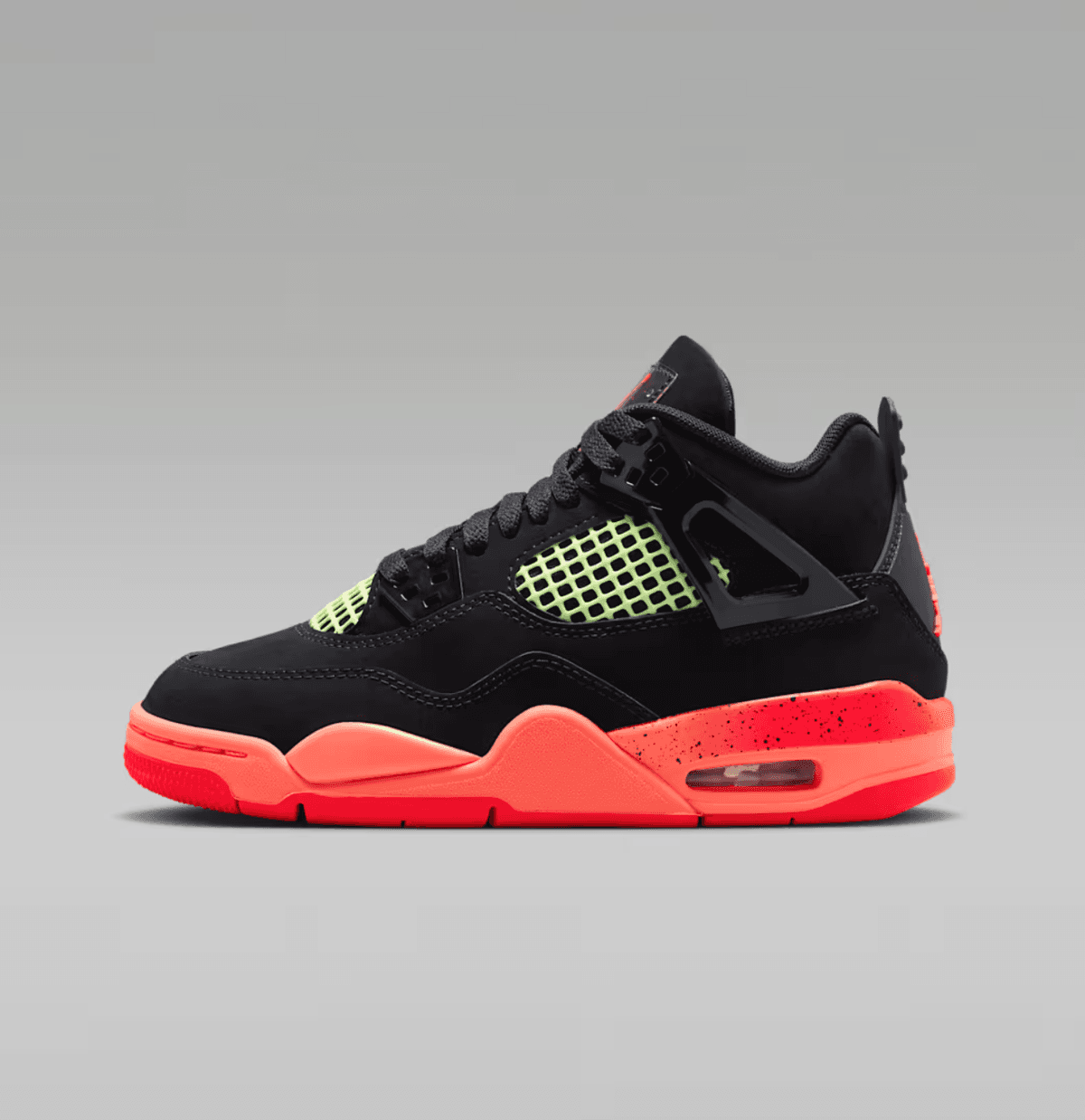 GS Air Jordan 4 Retro ‘Black/Infrared 23’
