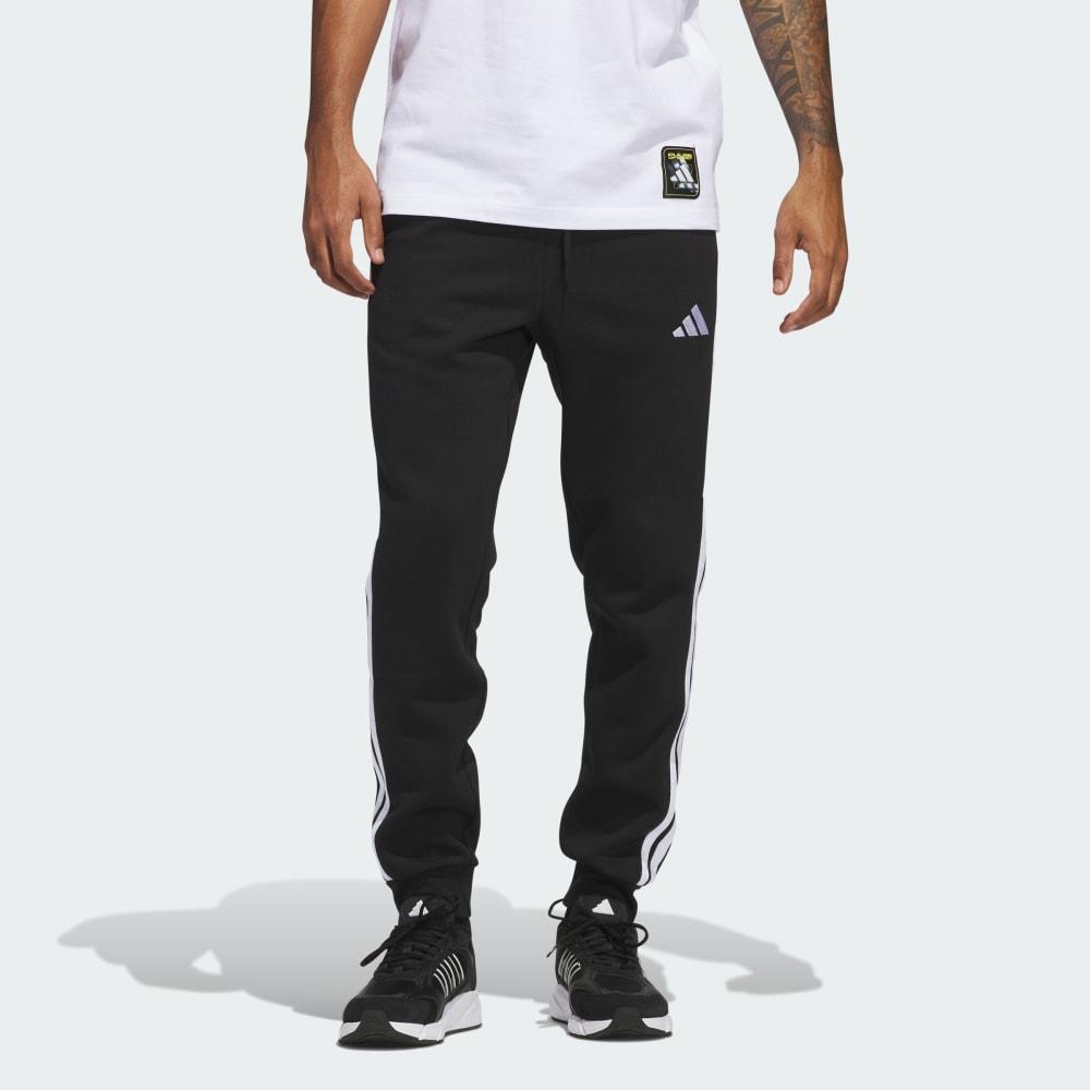 adidas Essentials 3-Stripes Fleece Pants