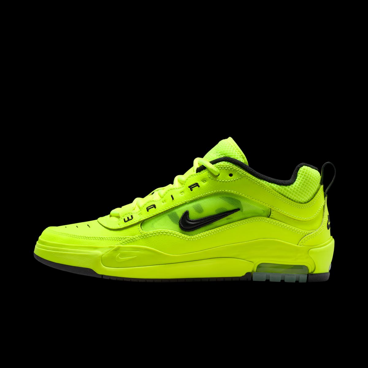 Nike Air Max Ishod Premium 'Volt and Black'