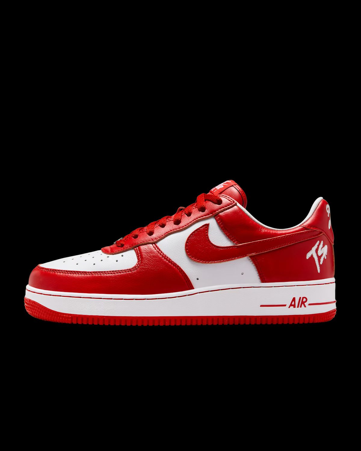 Terror Squad x Nike Air Force 1 Low x 'University Red and White'