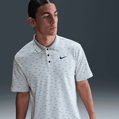 Nike Tour Dri-FIT Golf Polo "Photon Dust/Black"