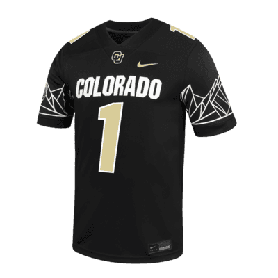 Colorado Nike College Football Replica Jersey "Black"