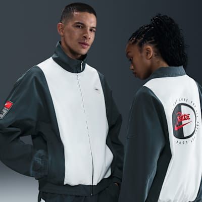 Nike x Patta Men's Track Jacket in colorway at full retail price, featuring collaborative design details
